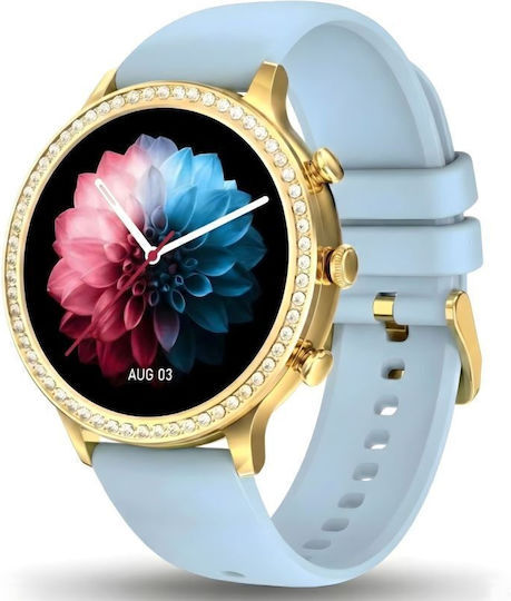 Smartwatch Gravity Zloty Strap Bracelet Gt5-4