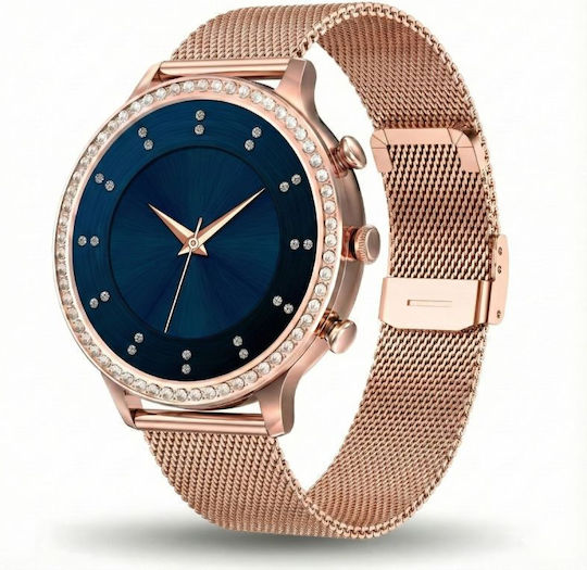 Gravity Smartwatch Rose Gold Strap Bracelet Gt5-8