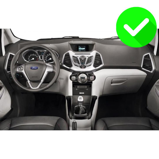 Carmedia Ηχοσύστημα Αυτοκινήτου για Ford EcoSport 2012-2018 (Bluetooth/USB/WiFi/GPS/Apple-Carplay/Android-Auto) με Οθόνη Αφής 9"
