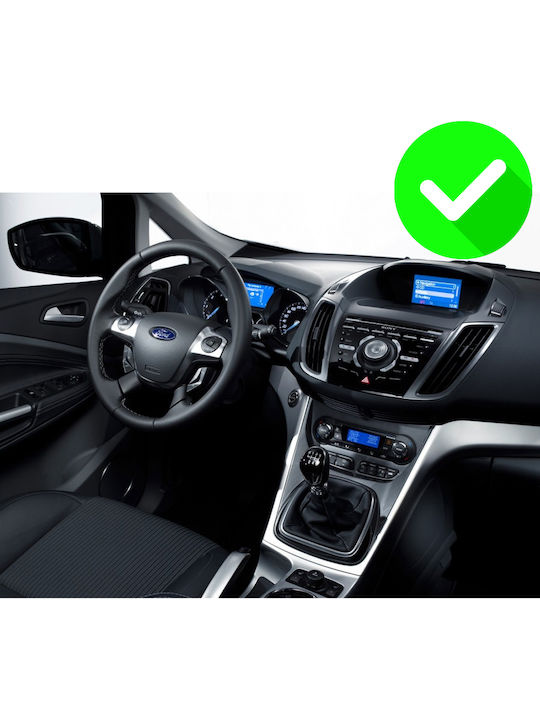 Carmedia Car Audio System for Ford Kuga / C-Max 2011 (Bluetooth/USB/WiFi/GPS/Apple-Carplay/Android-Auto) with Touch Screen 9"