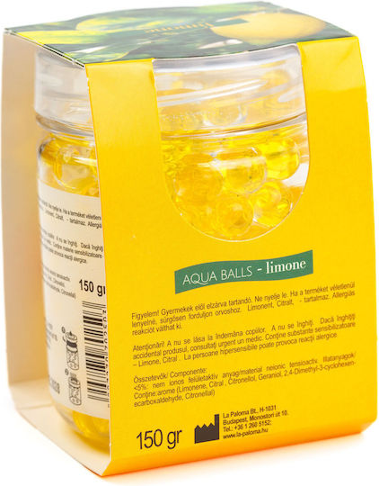 Aromatic Mașină Aqua / Lămâie 150gr 1buc