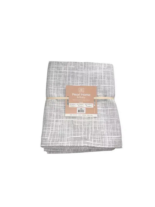 Pearl Home & Baby Soofa Dreisitzer-Sofa Wurf Jacquard 170x300cm Grau