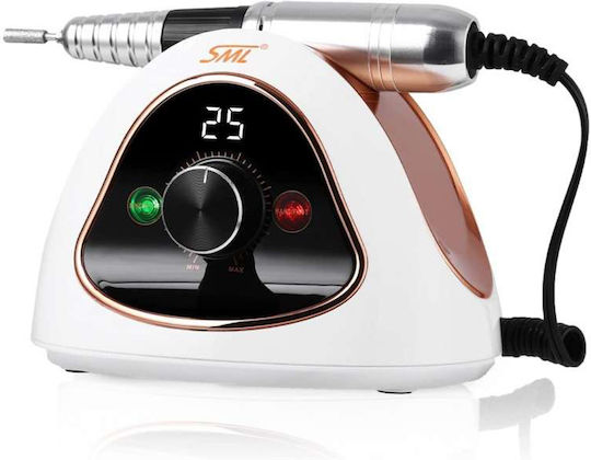 Mixcoco Τροχός Νυχιών Ρεύματος 65W Λευκός με 45000 Στροφές ανά Λεπτό