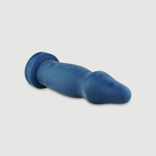 Large Silicone Plug Bulging Head War Machine Platinum Silicone Large Butt Plug 27.4 Cm Blue