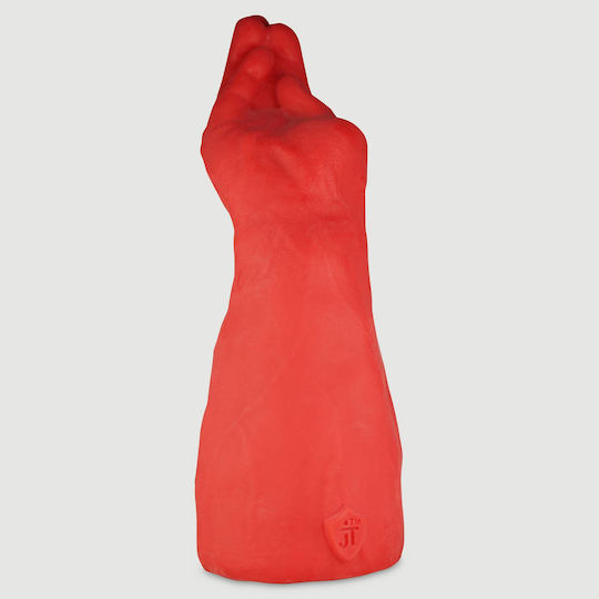 Huge Hand Fisting Silicone X-Large Platinum Silicone Fisting Hand 40.6 Cm Red