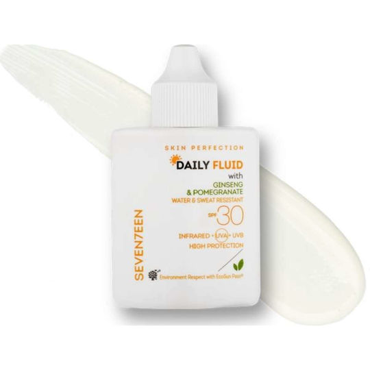 Seventeen Daily Fluid Loțiune Antisolară Waterproof Pentru Față SPF30 35ml