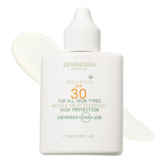 Seventeen Daily Fluid Loțiune Antisolară Waterproof Pentru Față SPF30 35ml