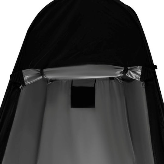 Sommer Campingzelt Pop Up Toilette Schwarze 190x110x110cm