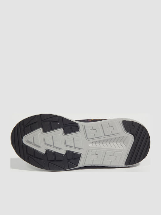 Kids Sports Shoes Running with Laces Black