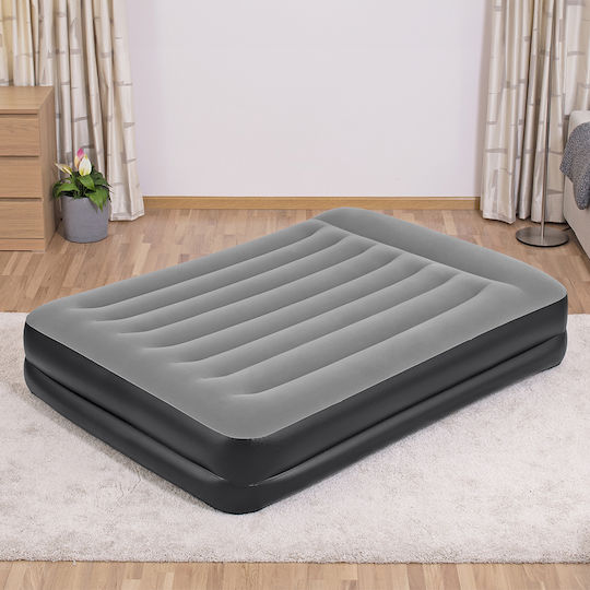 Bestway Camping Air Mattress Single with Integrated Pump 191x97x46cm