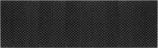 Saltea de Gimnastică Pilates Pliabilă Neagră (180x60x2cm)