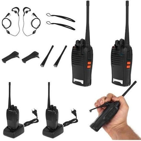 Walkie Talkie χωρίς Οθόνη Σετ 2τμχ