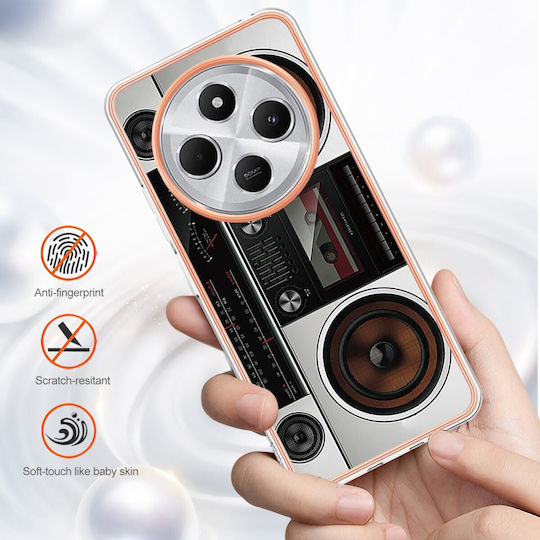 Forcell Xiaomi Redmi 14c 4g Poco C75 Husă Rigidă Cu Model Electroplacat