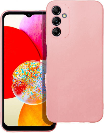 Forcell Samsung Galaxy A55 5G Matt Silikon Handyhülle Blassrosa