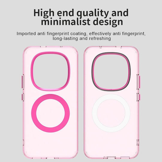 Xiaomi Redmi Note 15 Pro+ 5g Candy Hybrid Pink Silicone Case