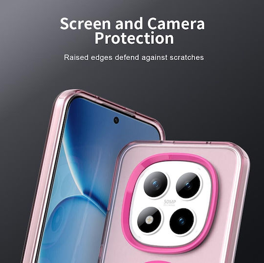 Xiaomi Redmi Note 15 Pro+ 5g Candy Hybrid Pink Silicone Case