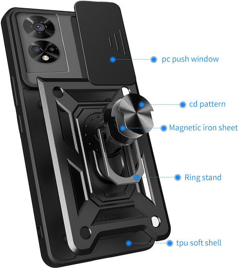 Forcell Tcl 50 Se Sliding Camera Θήκη Σκληρή Blue