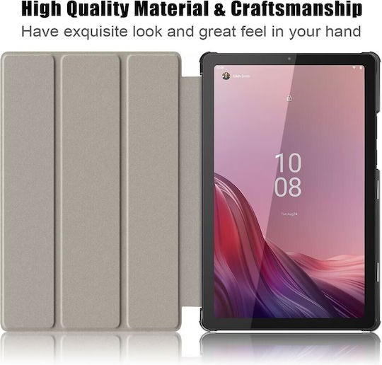 Husă Lenovo Tab M9 9" Roz Auriu 3-folding Smart Tablet Case Rose Gold