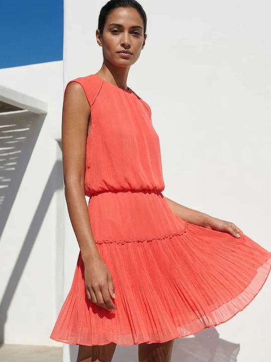 Asli Summer Mini Dress Orange