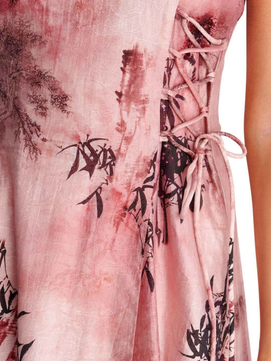 Summer Maxi Dress for Wedding / Christening Pink