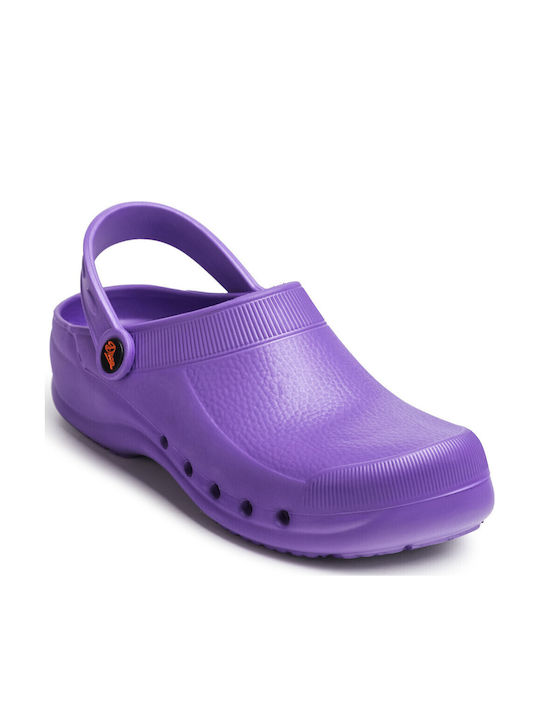 Dian Women's Anatomic Clogs Purple
