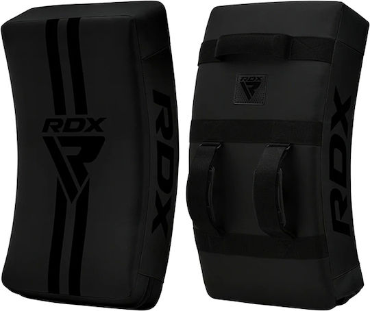 Rdx T1 Gebogener Kick Shield Nylon-Griffe Schwarz