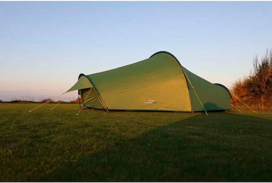 Vango Starav 200 Camping Tent Tunnel Green with Double Cloth 4 Seasons for 2 People 220x185cm