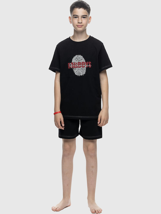 Galaxy Kids Nightwear Summer Black