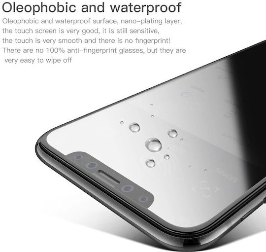 Flippy Displayschutzfolie iPhone 14 Pro Max Gehärtetes Sicherheitsglas 9h Härte Datenschutz Matt 360 Transparenz Vollständiger Schutz