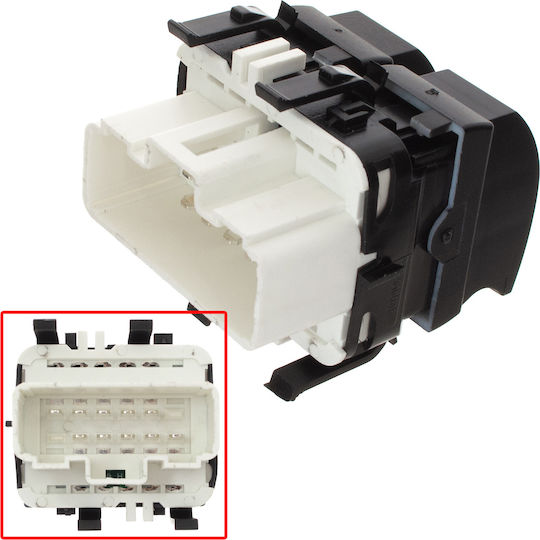 Renault Twingo Ii 2007 Electric Window Lift Switch Double
