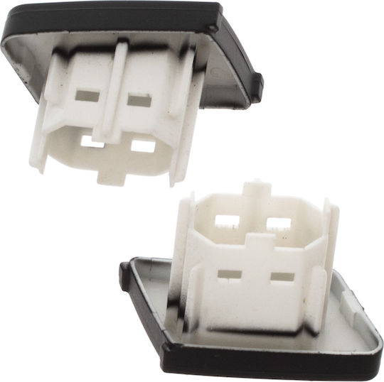 Mercedes Cls C218 11-17 Front Left Door Lock Switch Covers Buttons 2 Pcs Set