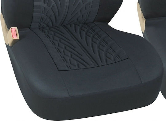 Car Seat Covers Set Polyester Fabric Black 21 Pieces Mercedes Sprinter vito vw Crafter T5 ford Transit peugeot iveco
