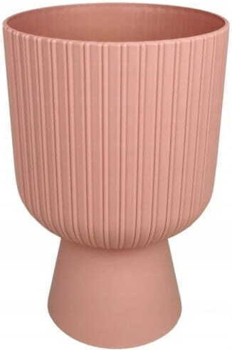 Form Plastic Flower Pot Plastic Light Pink Form Plastic Flower Pot Plastic Light Pink