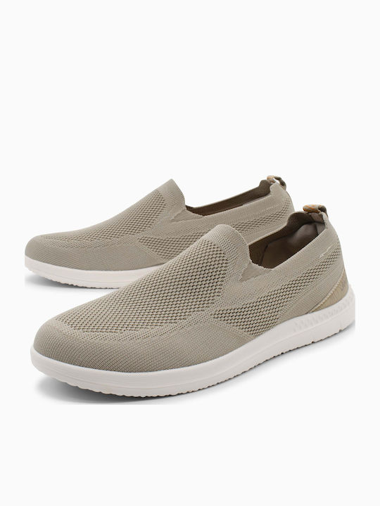 Men's Slip-Ons Beige