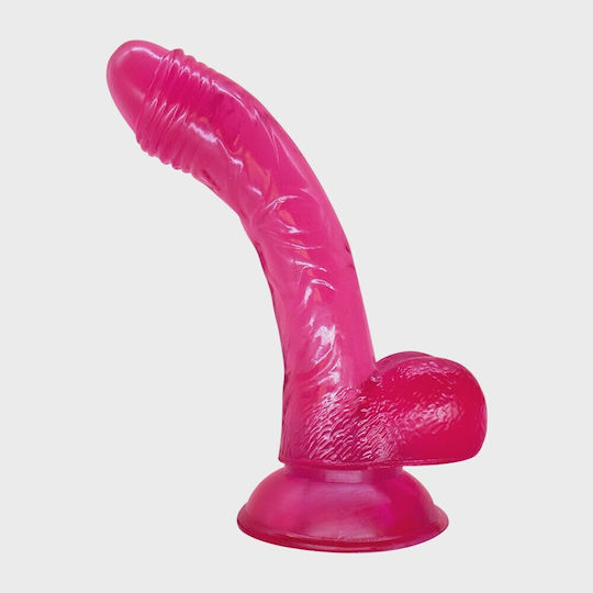 Guilty Toys Realistisches Dildo mit Saugnapf Rosa