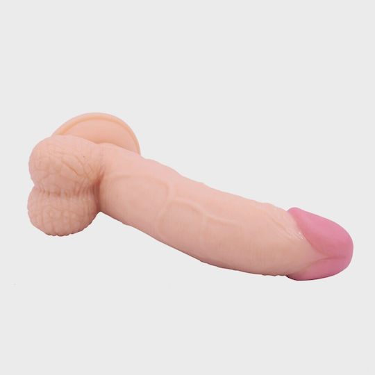 Guilty Toys Реалистично Дилдо Със Смукателна Чашка Телесен