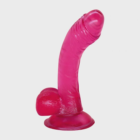 Guilty Toys Realistisches Dildo mit Saugnapf Rosa