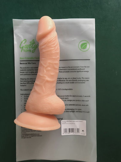 Guilty Toys Dildo Realistic Cu Ventuză Flesh