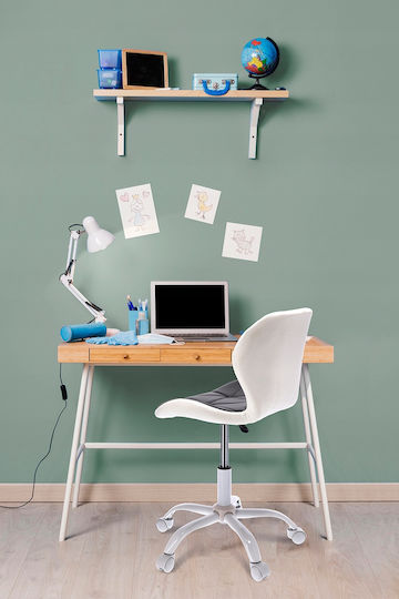 Scaun De Birou Pentru Copii 52x52x73-85cm Gri