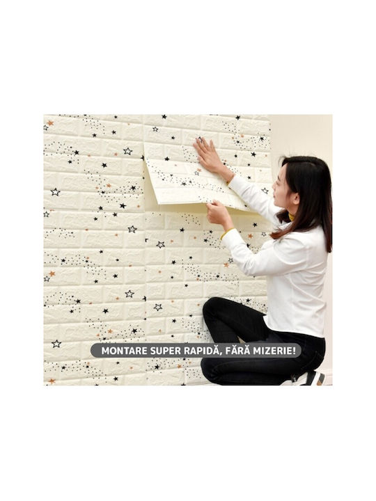 Alista Home Autocolant Decorativ 3D Pentru Perete Copii 70x77cm 10 Bucăți