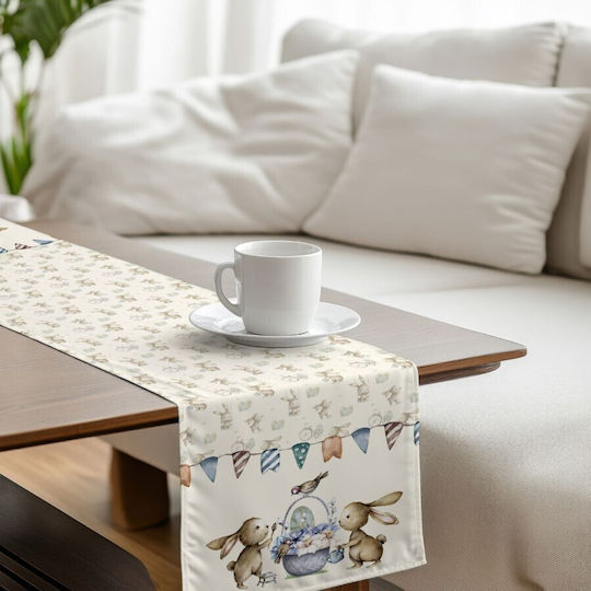 Decorative Table Runner 40x200 Cm 100% Cotton Pillowcase Playful Print
