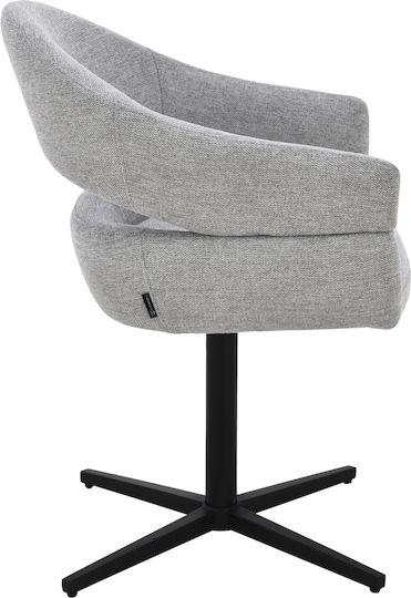ExitoDesign Ess- und Küchenstühle mit Stoffbezug Grau