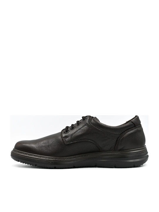 Leder Herren Freizeitschuhe Anatomisch Braun