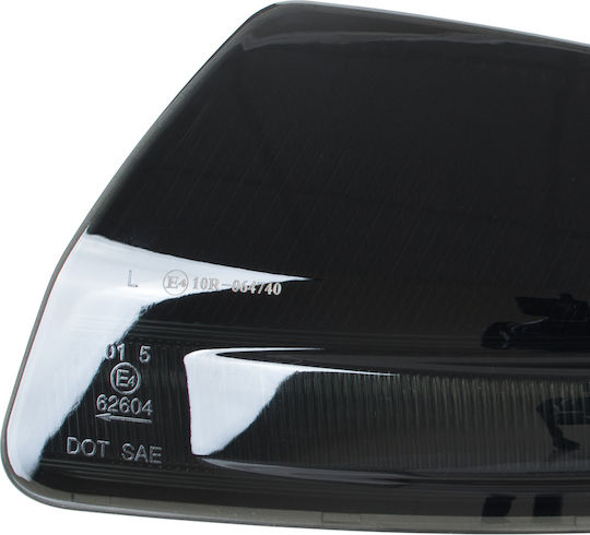 Mercedes S204 W204 C-class 07-11 Left + Right Turn Signal Mirror Smoked Dynamic Led 2 Pcs Set
