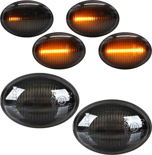 Ford Ka 2008 Led Side Indicator Smoked Dynamic 2 Pcs Set