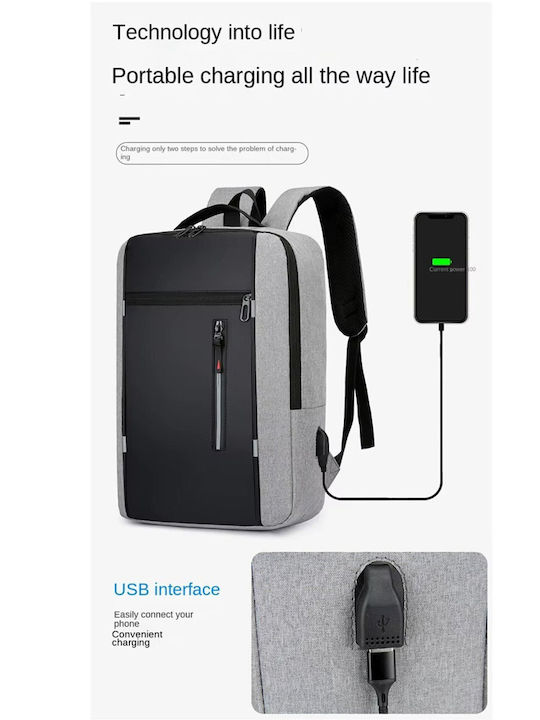 Valvoro Rucsac Impermeabil pentru Laptop în Culoare Albastră 22-507