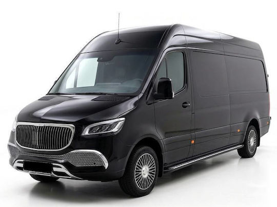 Vordere Stoßstange Mercedes-Benz Sprinter W907 2017-2023 Maybach Look Maske