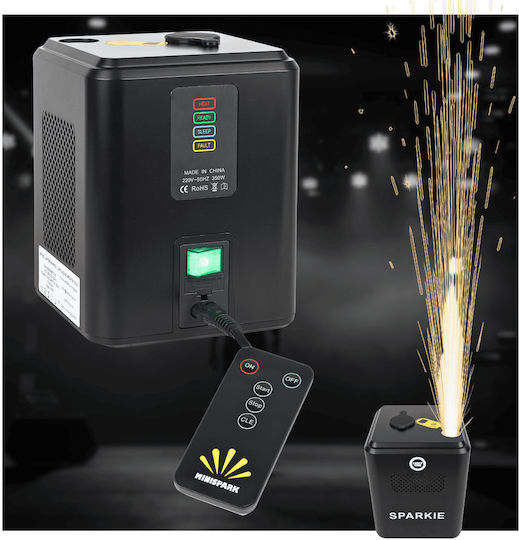 Light4me Sparks Machine 350W with Wireless Controller