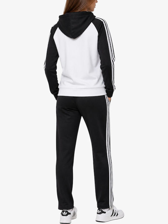 Damen Jogginghosen Set Schwarz/Weiß