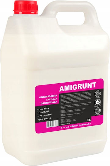 Universal Primer Walls Under Plaster Tiles Amigrunt 5l